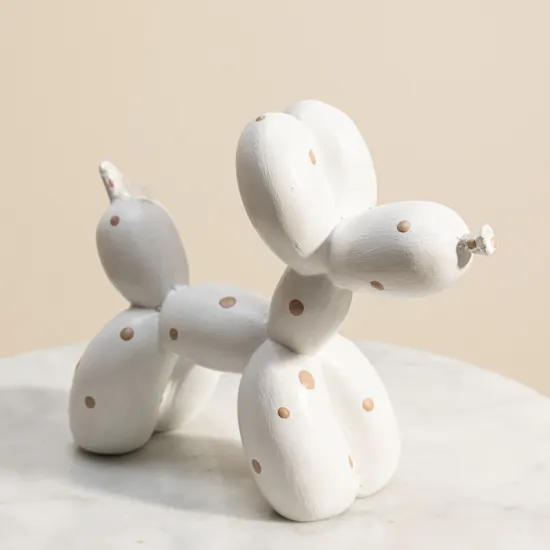 Nno Pebbles White Dotted Pink Vase