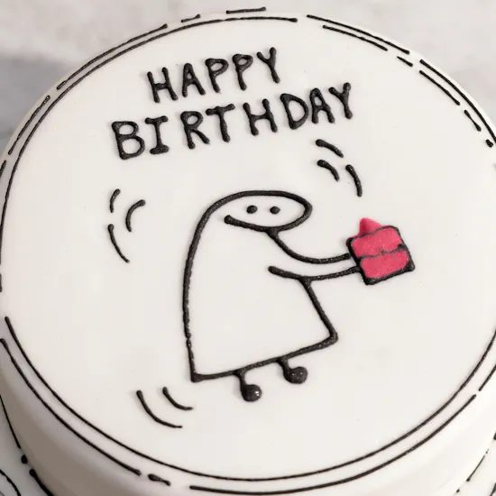 Floward Happy Birthday Fruits Cake