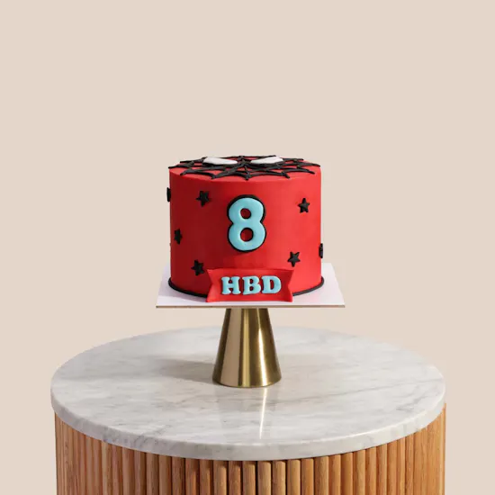 Floward Personalized Spider Man Birthday Cake