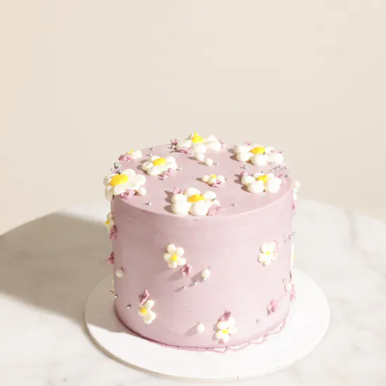 Noon Sweets Lavender Bloom Cake | Birthday Flowers and Balloons