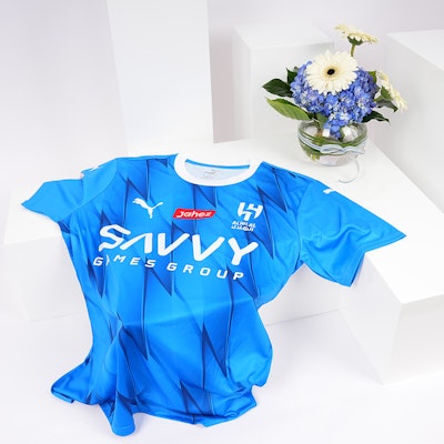 Al Hilal 23/24 Fan T-shirt Medium | Hydrangea Bouquet