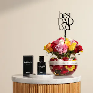 Dior Sauvage Parfum For Men | Best Dad Tender Flower