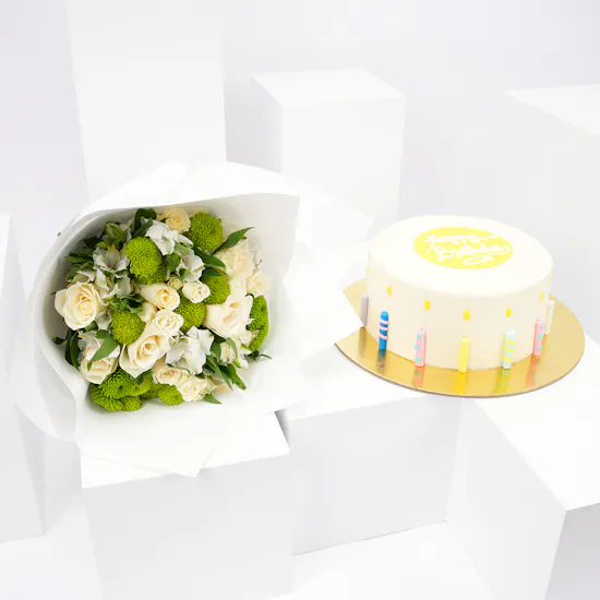 Helen's Bakery Birthday Cake | Soft Blooms