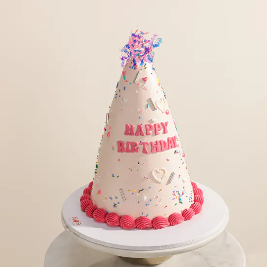 NQ's Bakery Birthday Party Hat Cake