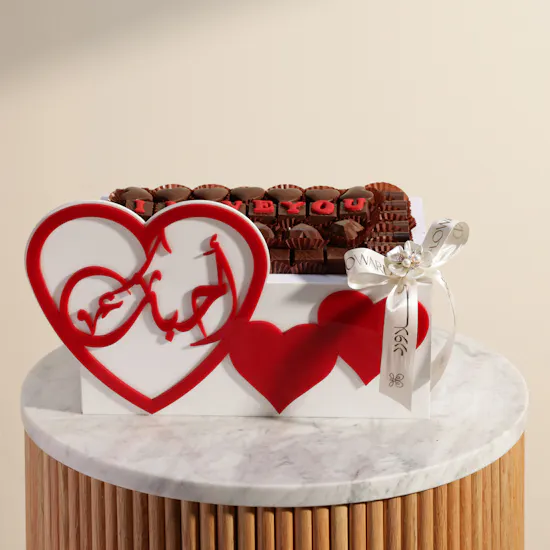 Floward Charming I Love You Chocolate Tray
