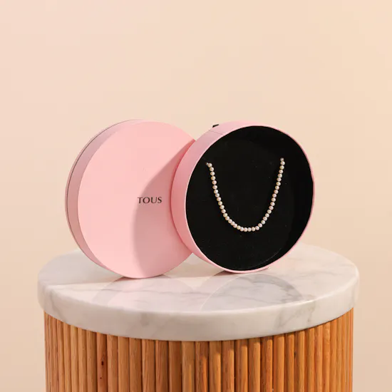 Tous Gold Sweet Dolls Pearl Necklace