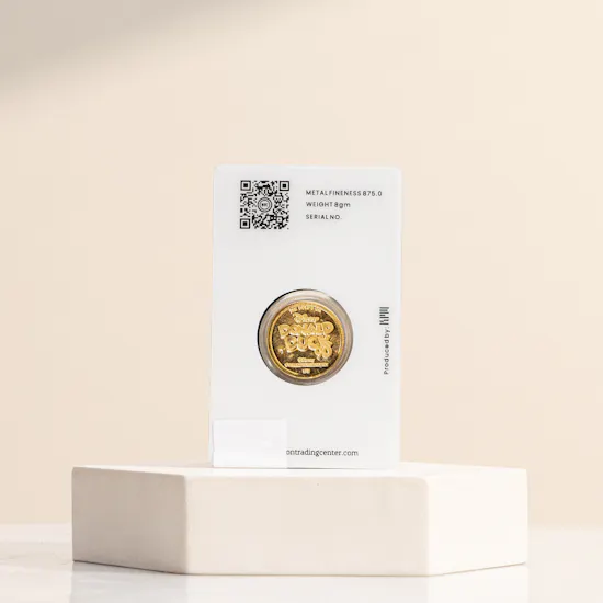 BTC Donald Duck Gold Coin