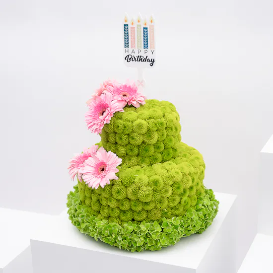 Birthday Bloom Cake