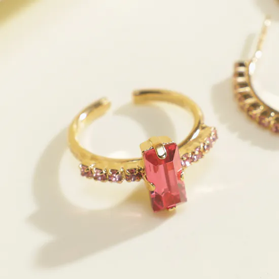 Caroline Svedbom Pink Lucy Jewelry Set