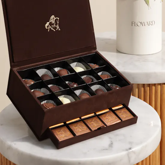 Godiva Chocolate Box | I Love You Flower Box