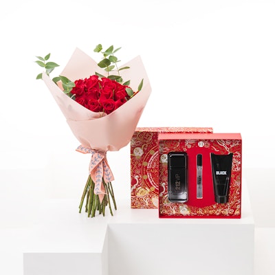 Men's Perfume Set | Roses Bouquet