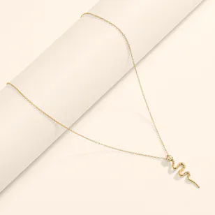 Siran by Iram Cobra Gold Necklace