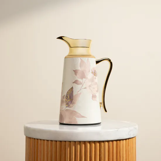 Otantik Marisella Vacuum Red and Gold Flask