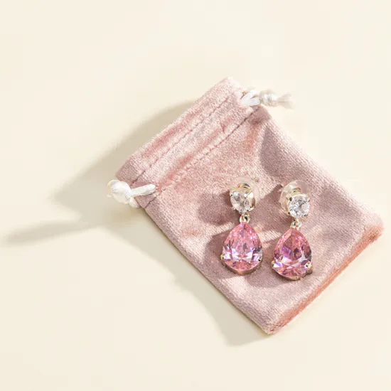 Hrh Sovereign Pink Drops Earrings