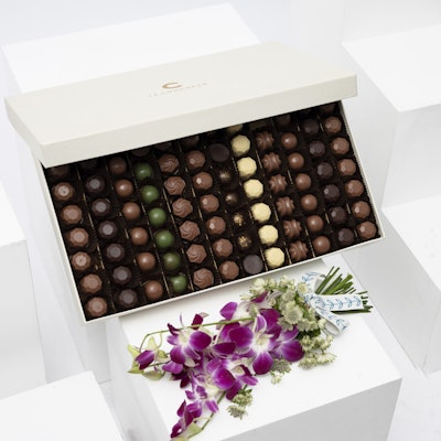 Beauty Orchid and Le Concheur chocolate 