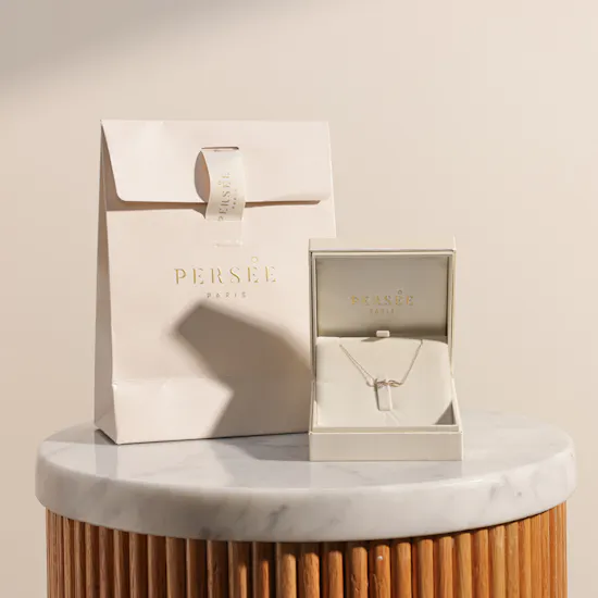 Persée Paris Love Rose Gold Necklace