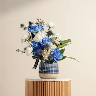 Whisper of Serenity Flower Vase