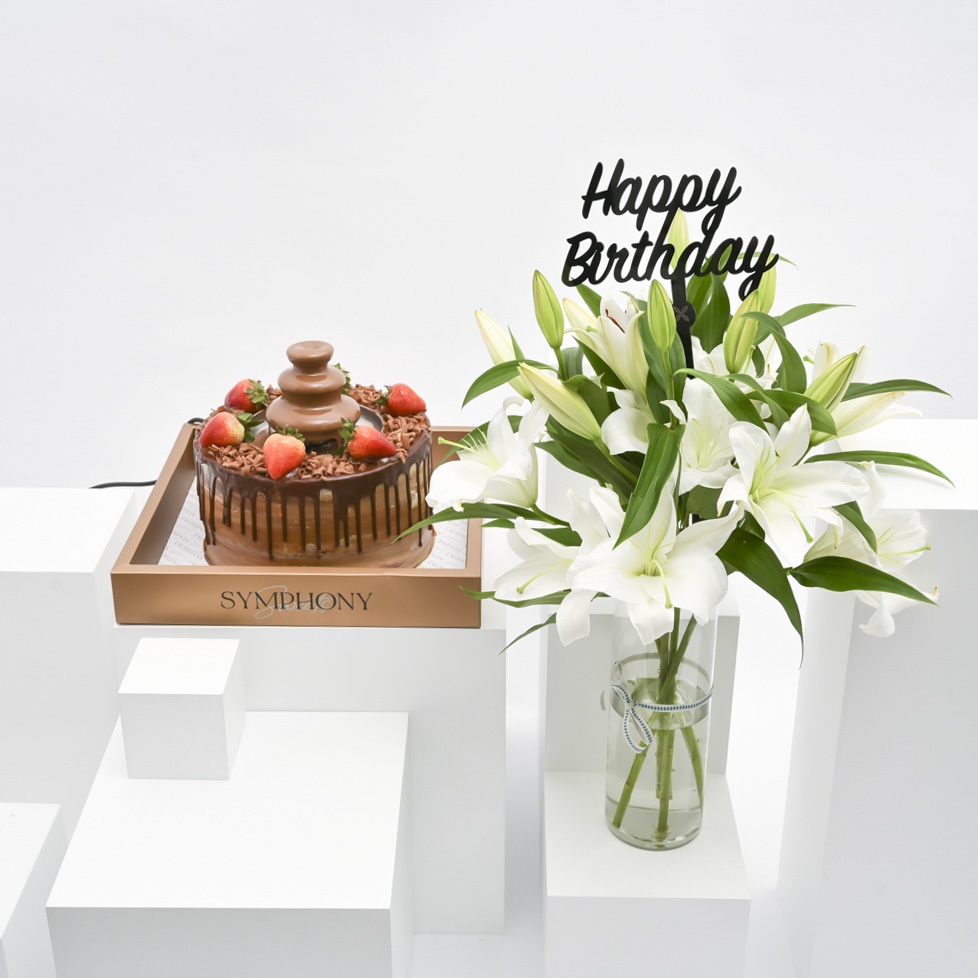 Cake Fountain Birthday Card By WRAP