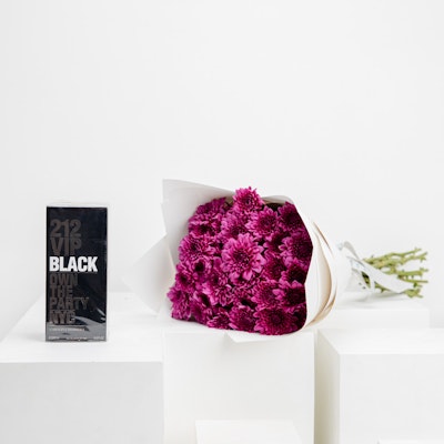 Carolina Herrera 212 VIP Black 200ml for Men | Purple Chrysanthemum