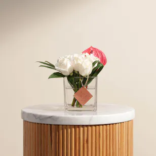 Deep Love | Square Vase