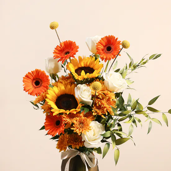 Sunshine Medley Flower Vase