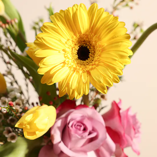 Splendid Spring Flower Vase