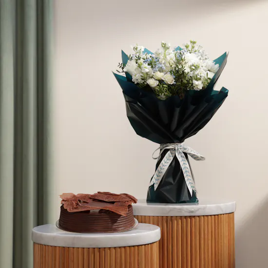 Floward Black Forest Cake | Birthday Bouquet