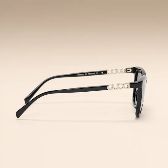 Gucci Cat Eye Black Women’s Sunglasses