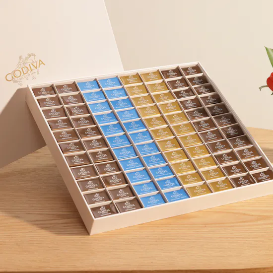 Godiva Napolitains Chocolate Box | Calm Flowers Vase