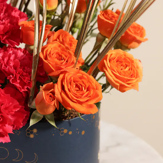 Sunset Flowers Box