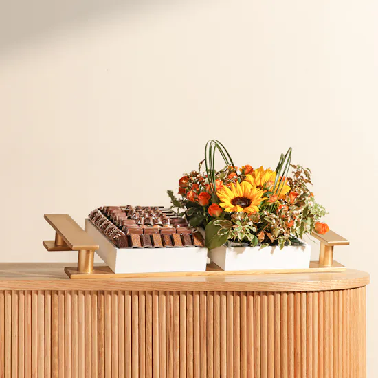 Opera Chocolate Tray | Sunny Flowers