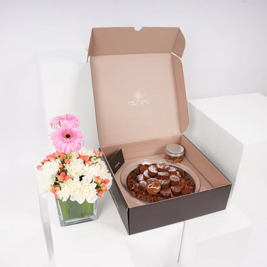 Chunk Caramel Date Pudding | Spring Vase 1