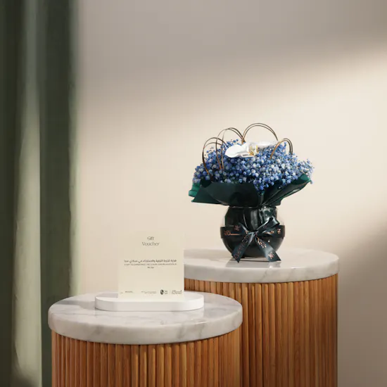 Sky Spa Bloom Men Care Gift Voucher | Eclipse Grace Flower Vase