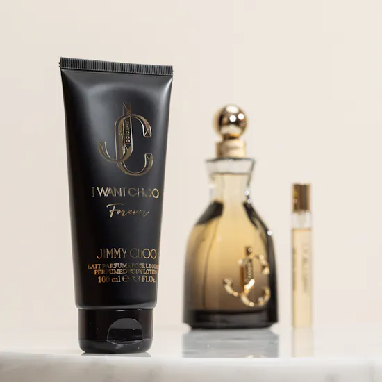 مجموعة عطر آي وانت تشو فوريفر أو دي بارفيوم للنساء من جيمى شو