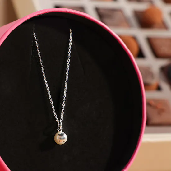 Tous Silver Pearl Necklace | Nouga Happy Birthday Bonbons Chocolates Box