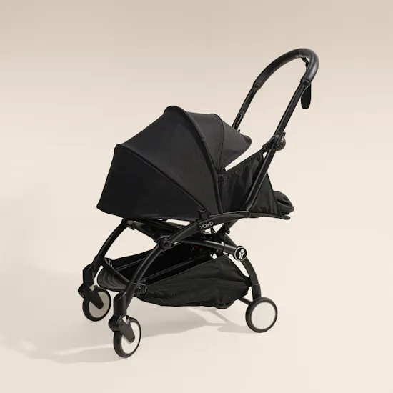 Stokke Yoyo3 Black Stroller Bundle