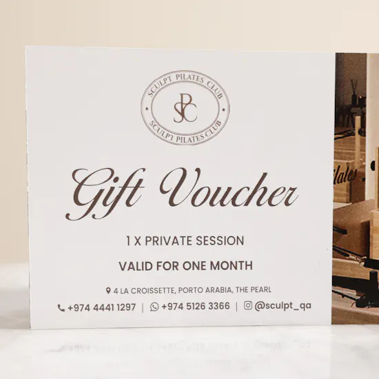 Sculpt Pilates Private Sessions Voucher | Joyful Flowers Vase