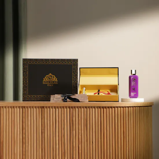 Royal Palace Perfumes and Rosary Unisex Set