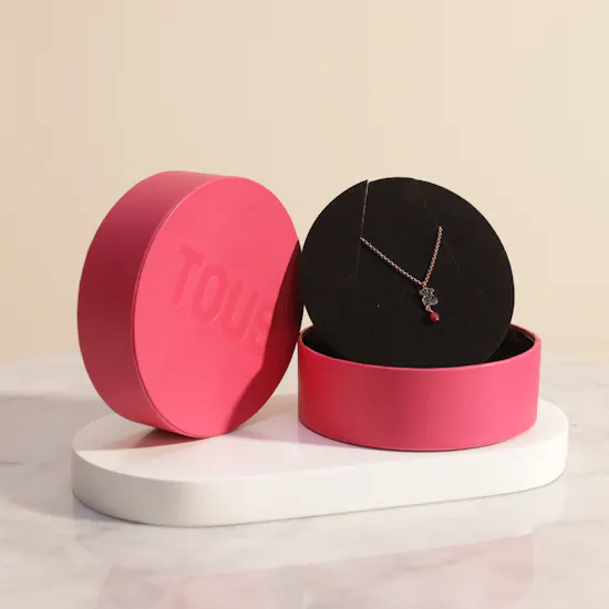 Tous Rose Vermeil Silver Motif Necklace