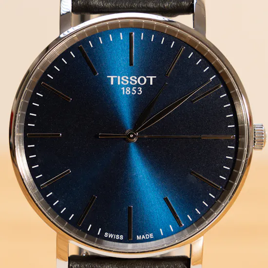 Tissot Everytime Blue Dial Watch