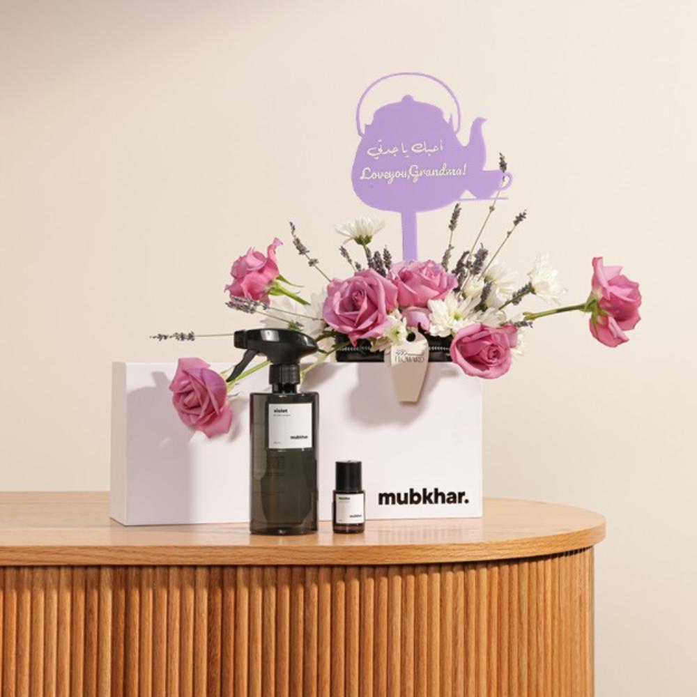 Mubkhar Grandmother Set | Enchanting Blooms