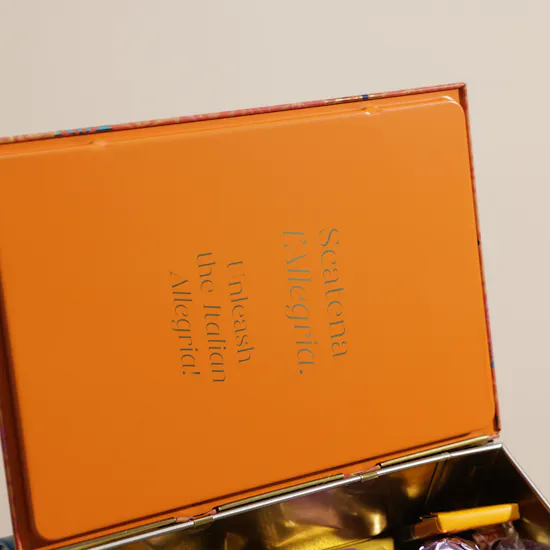 Venchi Murrine Maxi Assorted Chocolates Orange Book Box
