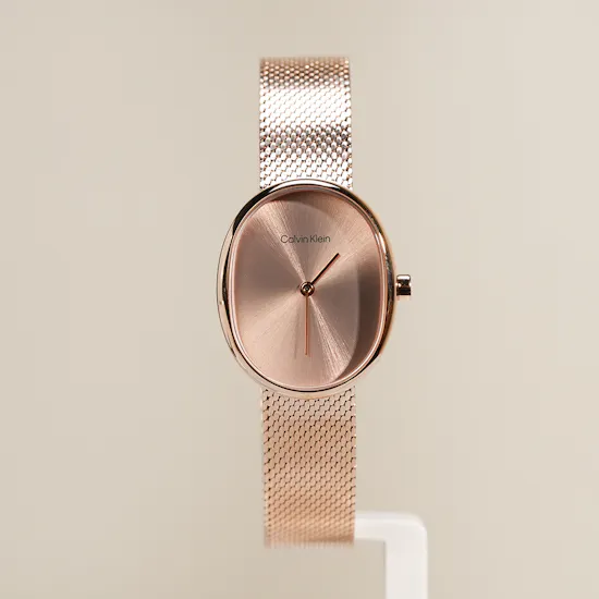 Calvin Klein Euphoria Oval Rose Gold Women's Watch