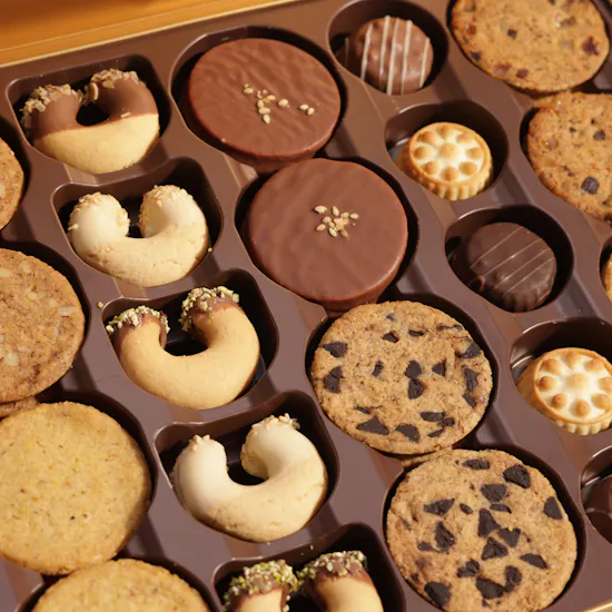 Bateel Assorted Date Biscuit Box