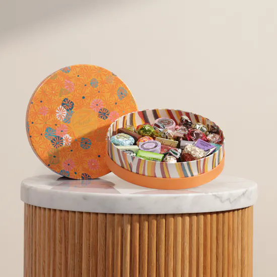 Venchi Murrine Medium Assorted Chocolates Orange Hamper
