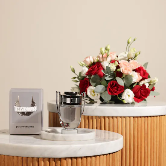 عطر إنفيكتوس او دو تواليت للرجال من باكو رابان | زهور خلابة