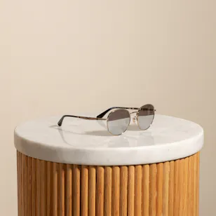 Police Unisex Gold Sunglasses