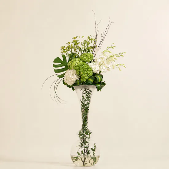 Verdant Sculpture Flower Vase