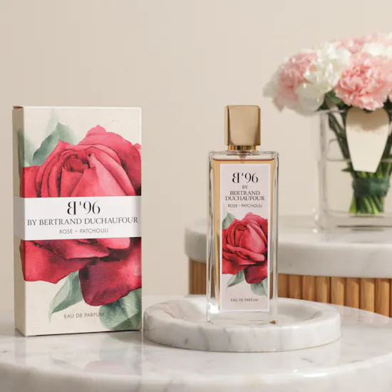 عطر روز باتشولي من برتراند دوشوفوراو دي بارفيوم للنساء من بي 96 | زهور العاطفة