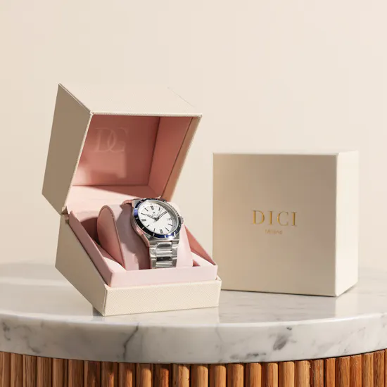Dici Milano Aurelio Silver Stainless Steel Men's Watch